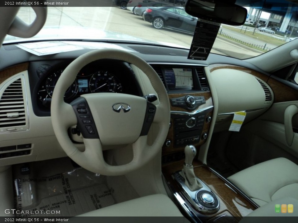 Wheat Interior Dashboard for the 2012 Infiniti QX 56 #56551318