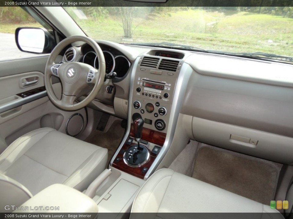 Beige Interior Dashboard for the 2008 Suzuki Grand Vitara Luxury #56551651