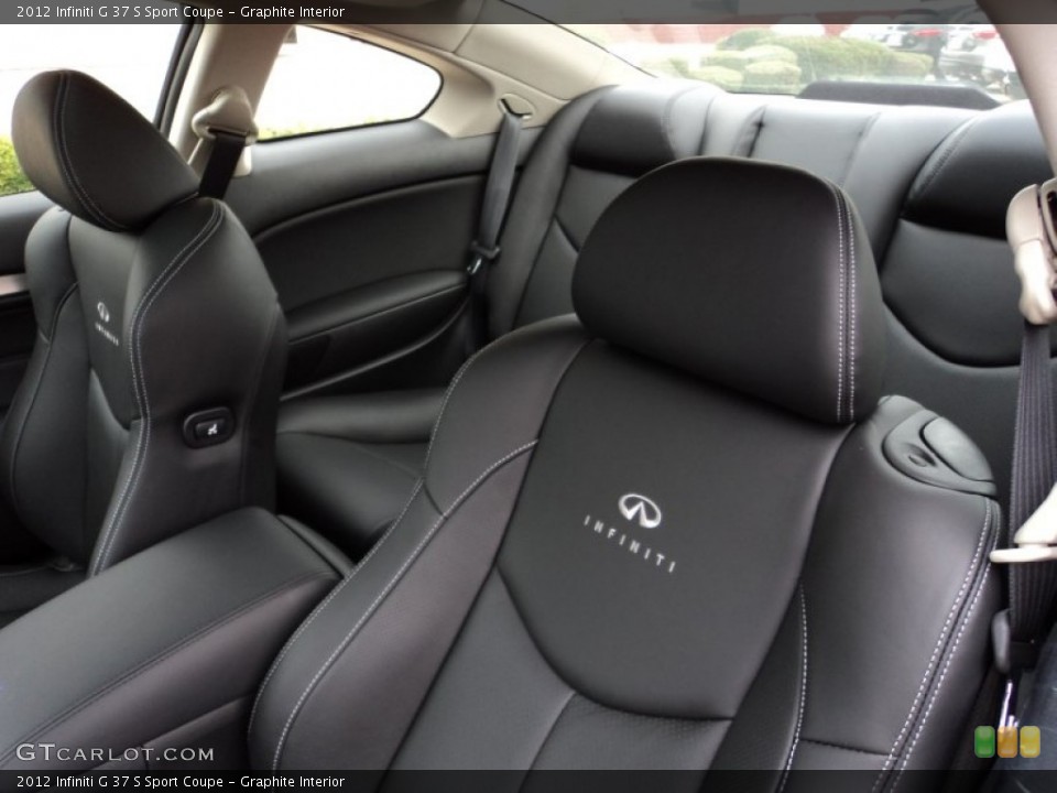 Graphite Interior Photo for the 2012 Infiniti G 37 S Sport Coupe #56551870