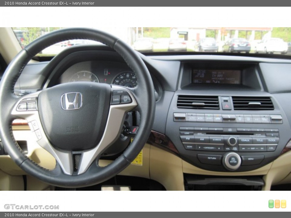 Ivory Interior Dashboard for the 2010 Honda Accord Crosstour EX-L #56552539