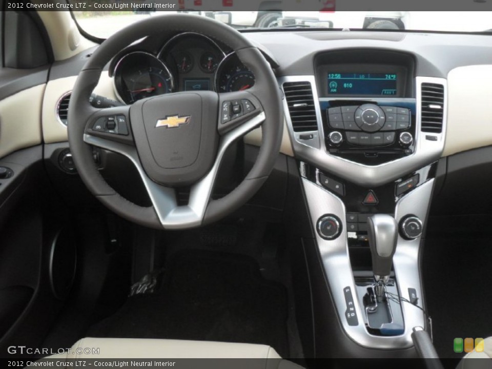 Cocoa/Light Neutral Interior Dashboard for the 2012 Chevrolet Cruze LTZ #56553355