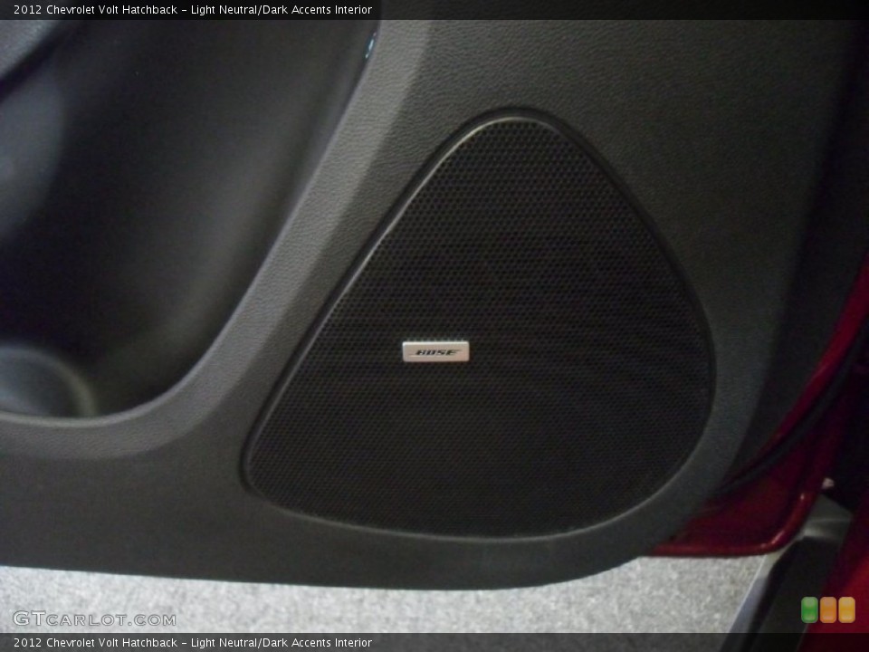 Light Neutral/Dark Accents Interior Audio System for the 2012 Chevrolet Volt Hatchback #56553505
