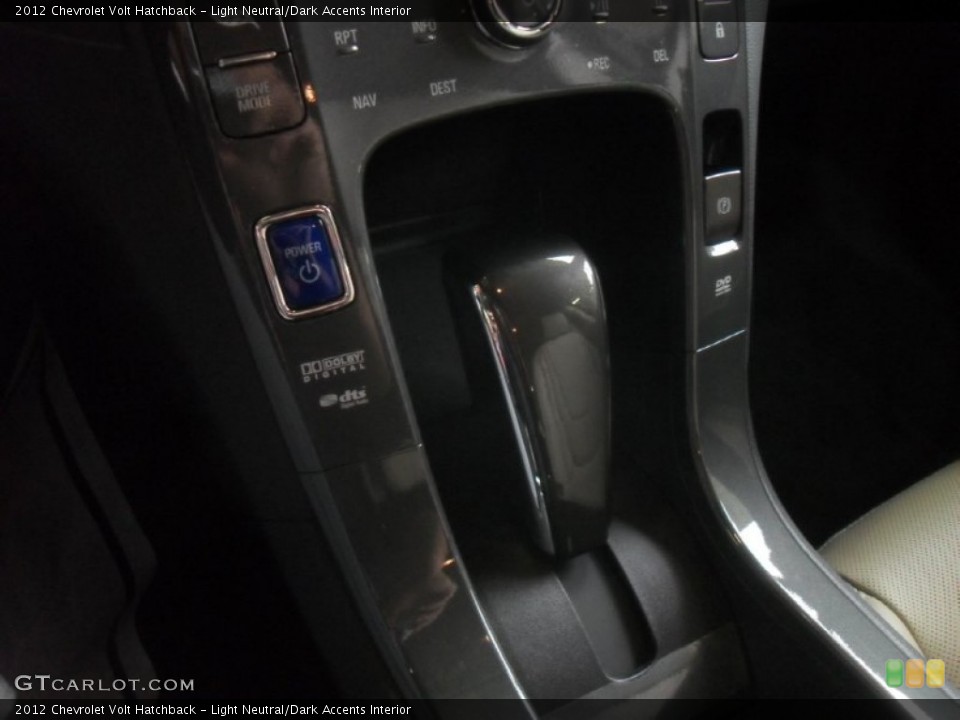 Light Neutral/Dark Accents Interior Transmission for the 2012 Chevrolet Volt Hatchback #56553556
