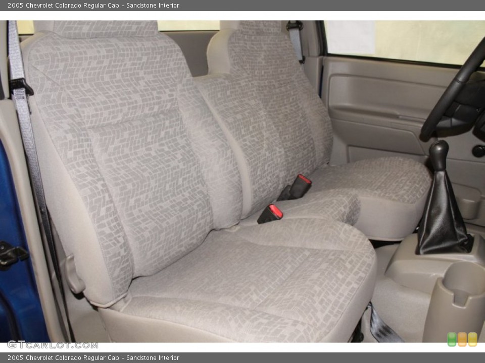 Sandstone Interior Photo for the 2005 Chevrolet Colorado Regular Cab #56554546