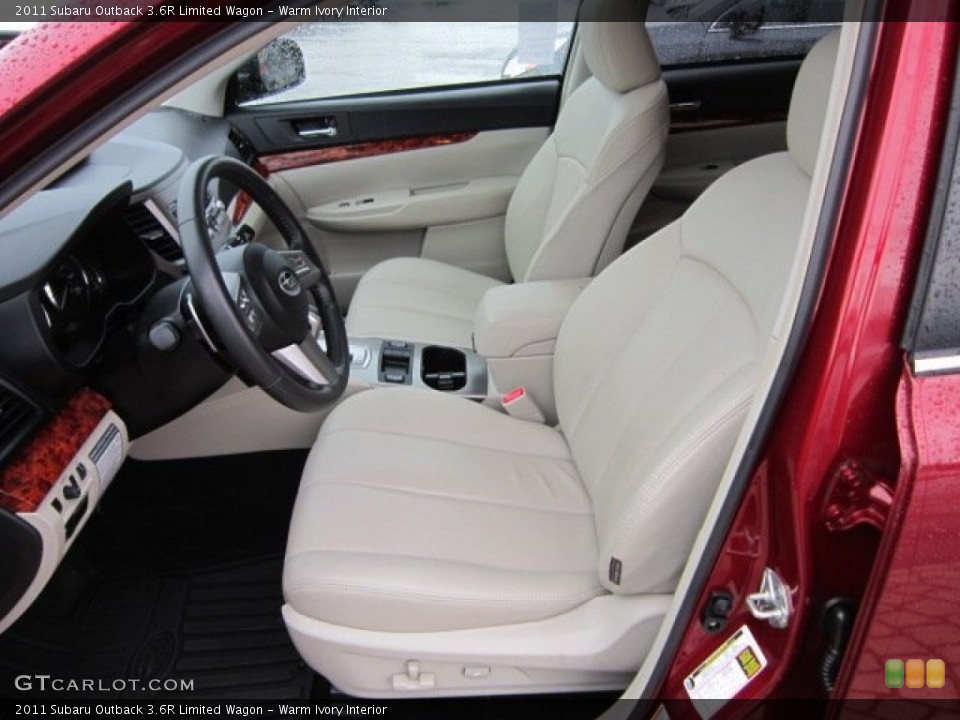 Warm Ivory Interior Photo for the 2011 Subaru Outback 3.6R Limited Wagon #56555140