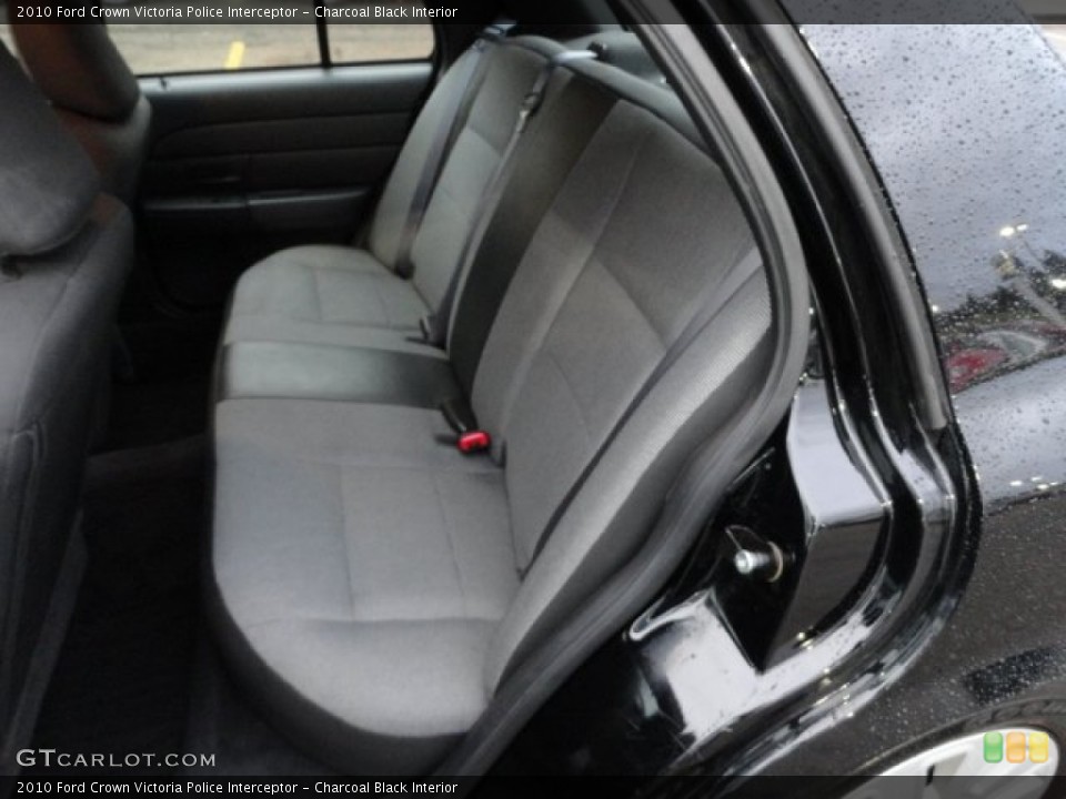 Charcoal Black Interior Photo for the 2010 Ford Crown Victoria Police Interceptor #56555461