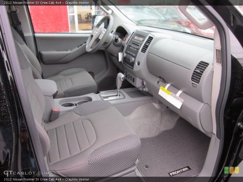 Graphite Interior Photo for the 2012 Nissan Frontier SV Crew Cab 4x4 #56555716