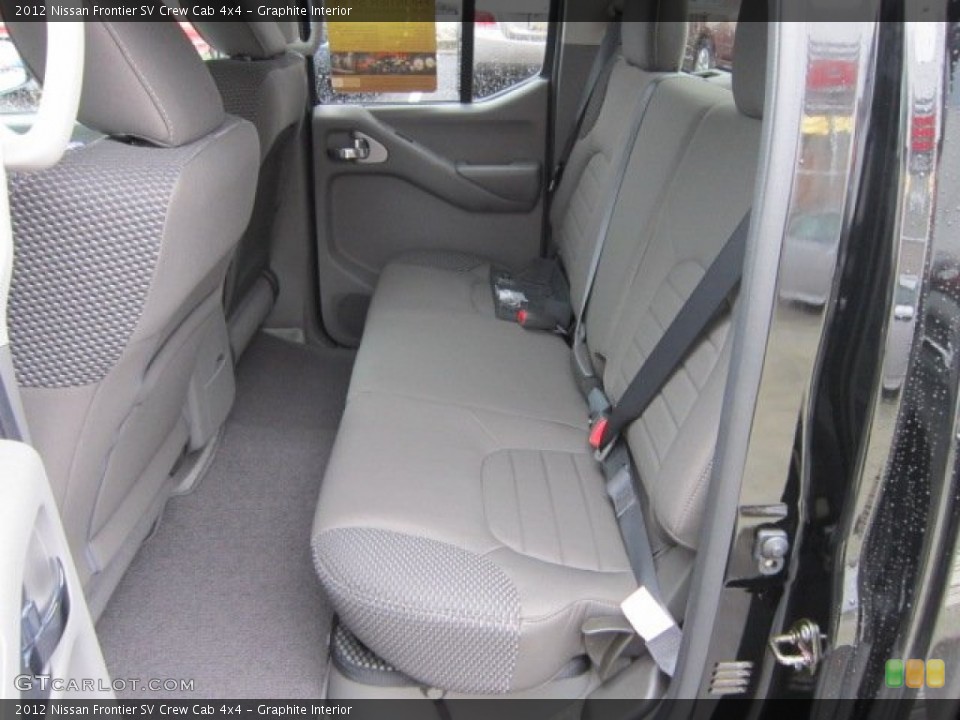 Graphite Interior Photo for the 2012 Nissan Frontier SV Crew Cab 4x4 #56555746