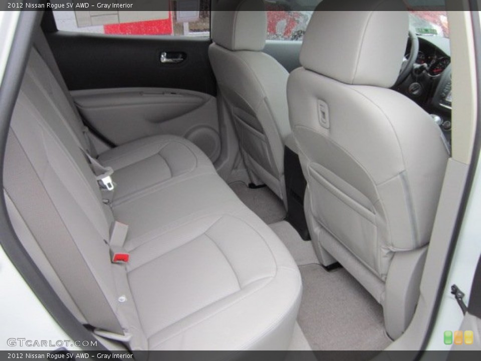 Gray Interior Photo for the 2012 Nissan Rogue SV AWD #56556463