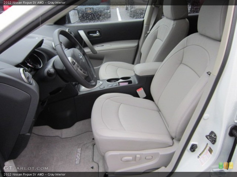 Gray Interior Photo for the 2012 Nissan Rogue SV AWD #56556487
