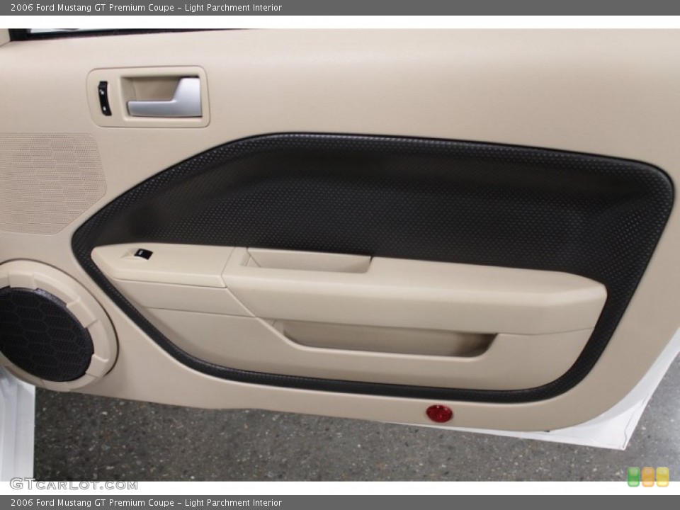 Light Parchment Interior Door Panel for the 2006 Ford Mustang GT Premium Coupe #56557461