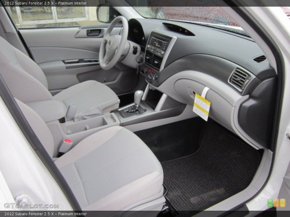 Platinum Interior Photo for the 2012 Subaru Forester 2.5 X #56557540
