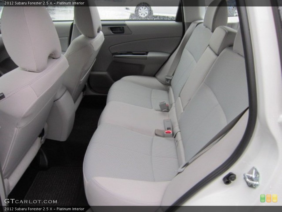 Platinum Interior Photo for the 2012 Subaru Forester 2.5 X #56557573