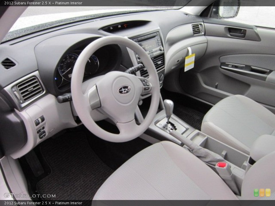 Platinum Interior Prime Interior for the 2012 Subaru Forester 2.5 X #56557591