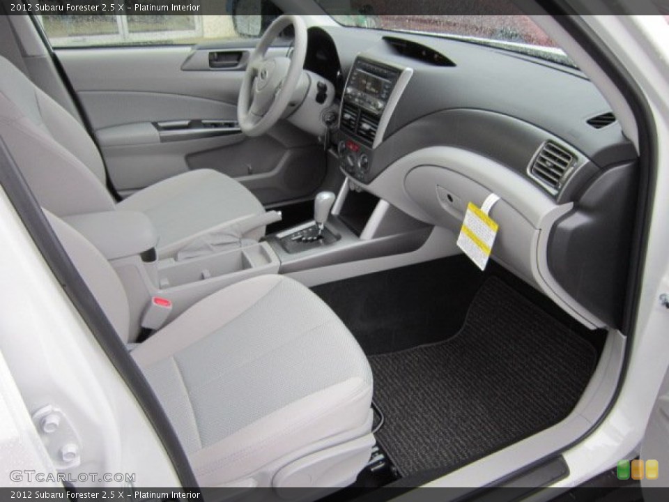 Platinum Interior Photo for the 2012 Subaru Forester 2.5 X #56557705