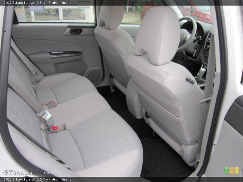 Platinum Interior Photo for the 2012 Subaru Forester 2.5 X #56557723