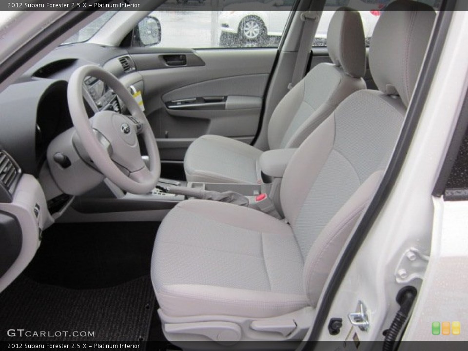 Platinum Interior Photo for the 2012 Subaru Forester 2.5 X #56557759