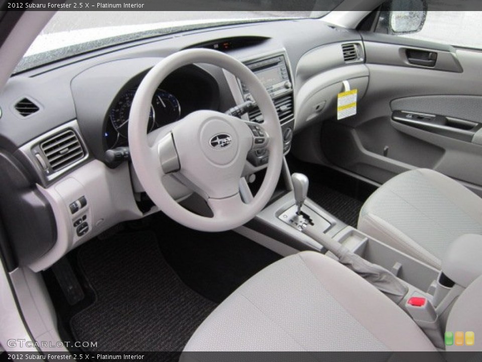 Platinum Interior Photo for the 2012 Subaru Forester 2.5 X #56557768