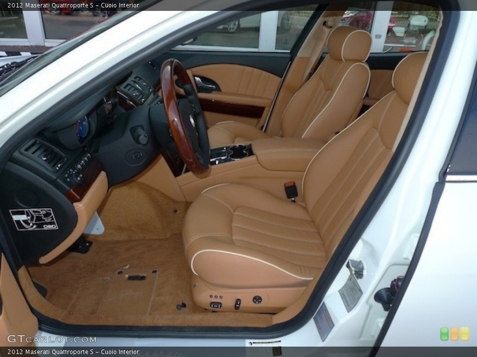 Cuoio Interior Photo for the 2012 Maserati Quattroporte S #56558836