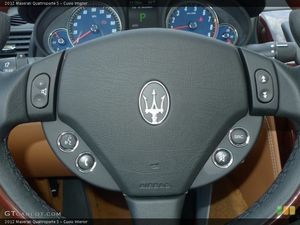 Cuoio Interior Controls for the 2012 Maserati Quattroporte S #56558866