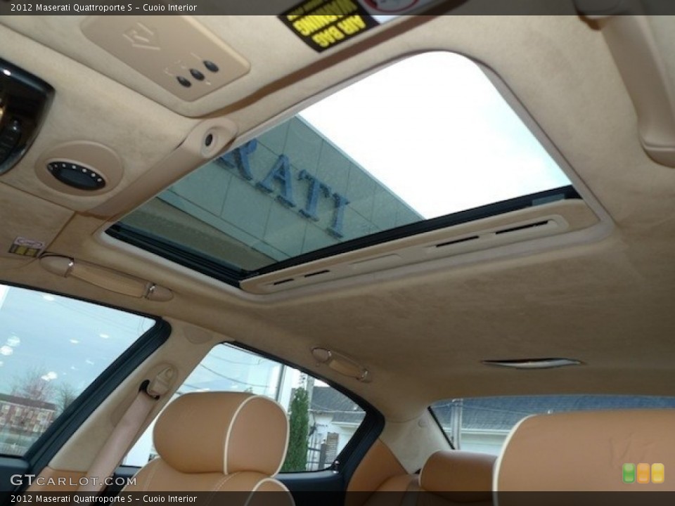 Cuoio Interior Sunroof for the 2012 Maserati Quattroporte S #56558917