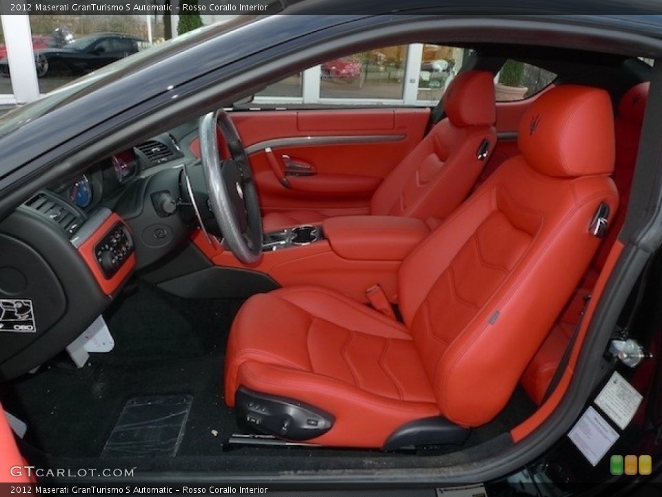 Rosso Corallo Interior Photo for the 2012 Maserati GranTurismo S Automatic #56559136