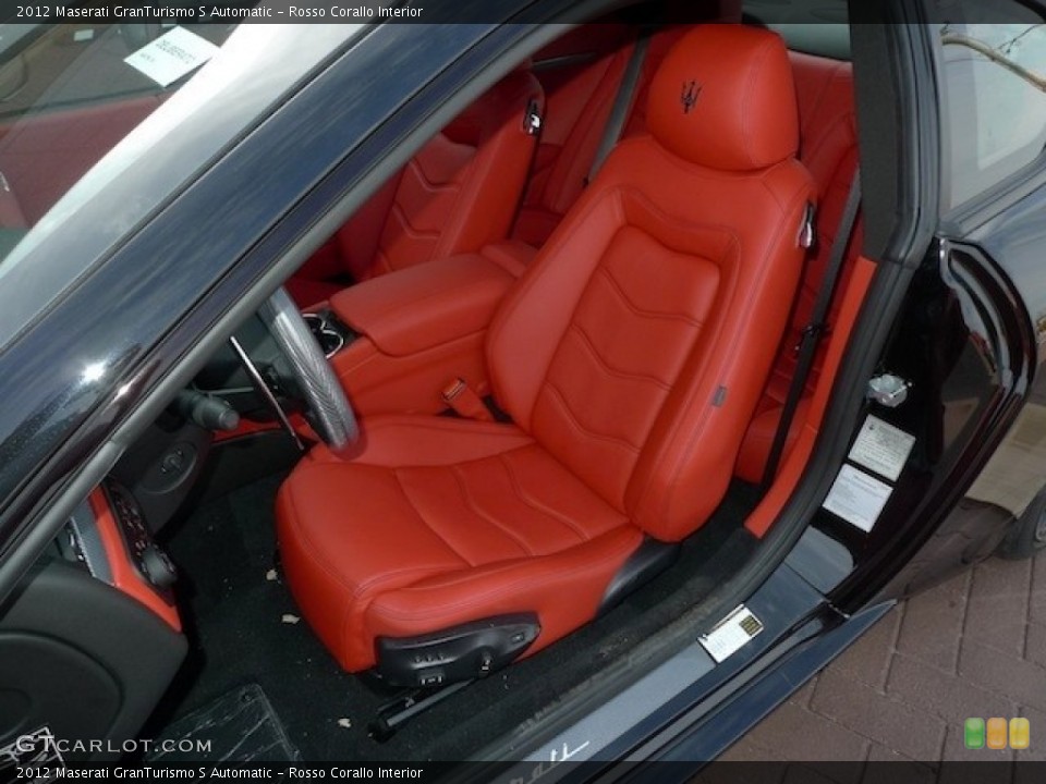 Rosso Corallo Interior Photo for the 2012 Maserati GranTurismo S Automatic #56559148
