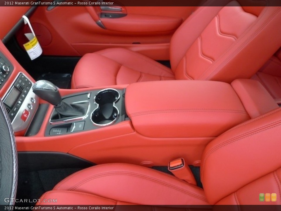 Rosso Corallo Interior Photo for the 2012 Maserati GranTurismo S Automatic #56559160