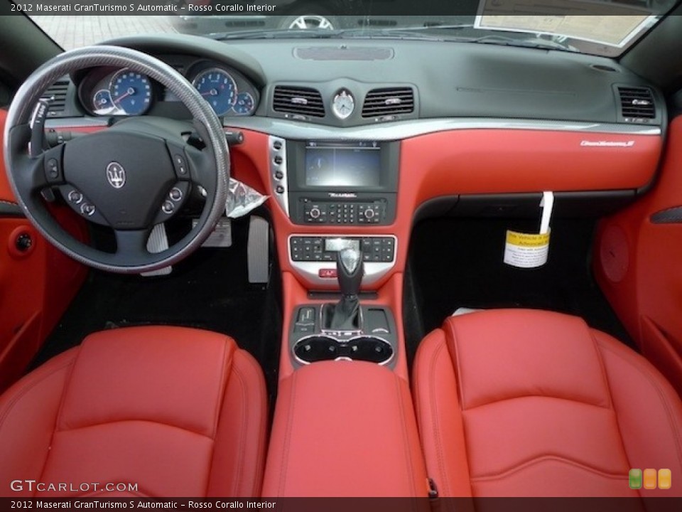 Rosso Corallo Interior Dashboard for the 2012 Maserati GranTurismo S Automatic #56559169