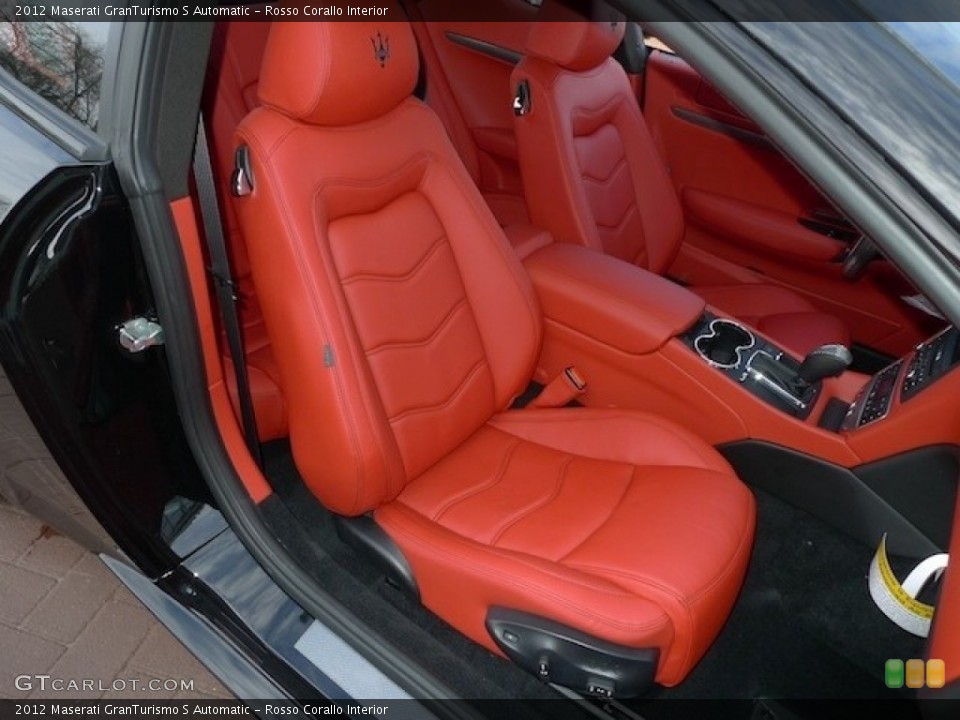 Rosso Corallo Interior Photo for the 2012 Maserati GranTurismo S Automatic #56559286