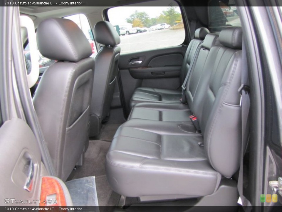 Ebony Interior Photo for the 2010 Chevrolet Avalanche LT #56561999