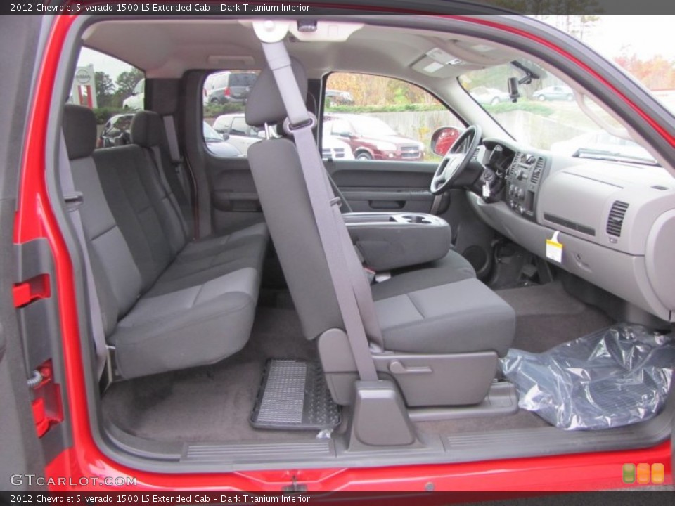 Dark Titanium Interior Photo for the 2012 Chevrolet Silverado 1500 LS Extended Cab #56562239