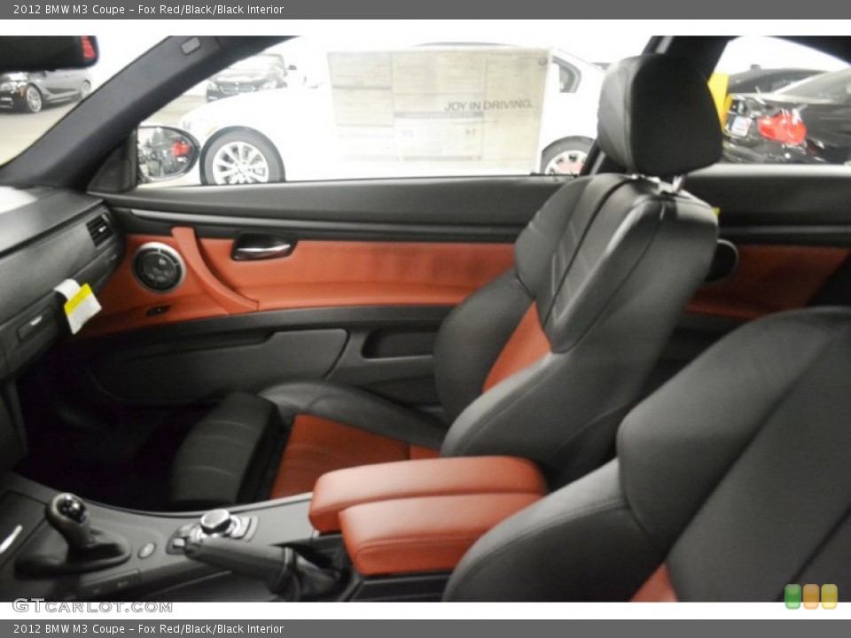 Fox Red/Black/Black Interior Photo for the 2012 BMW M3 Coupe #56562878