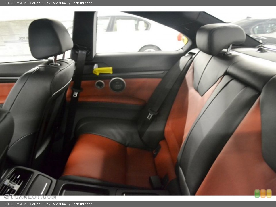 Fox Red/Black/Black Interior Photo for the 2012 BMW M3 Coupe #56562881
