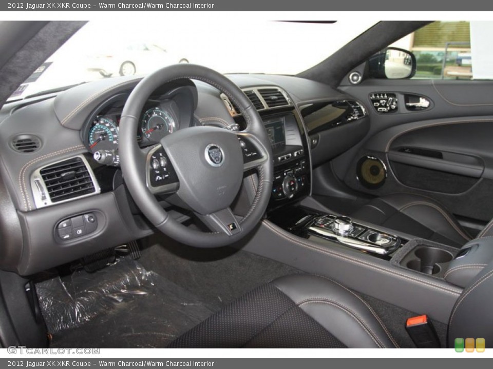 Warm Charcoal/Warm Charcoal Interior Prime Interior for the 2012 Jaguar XK XKR Coupe #56563395