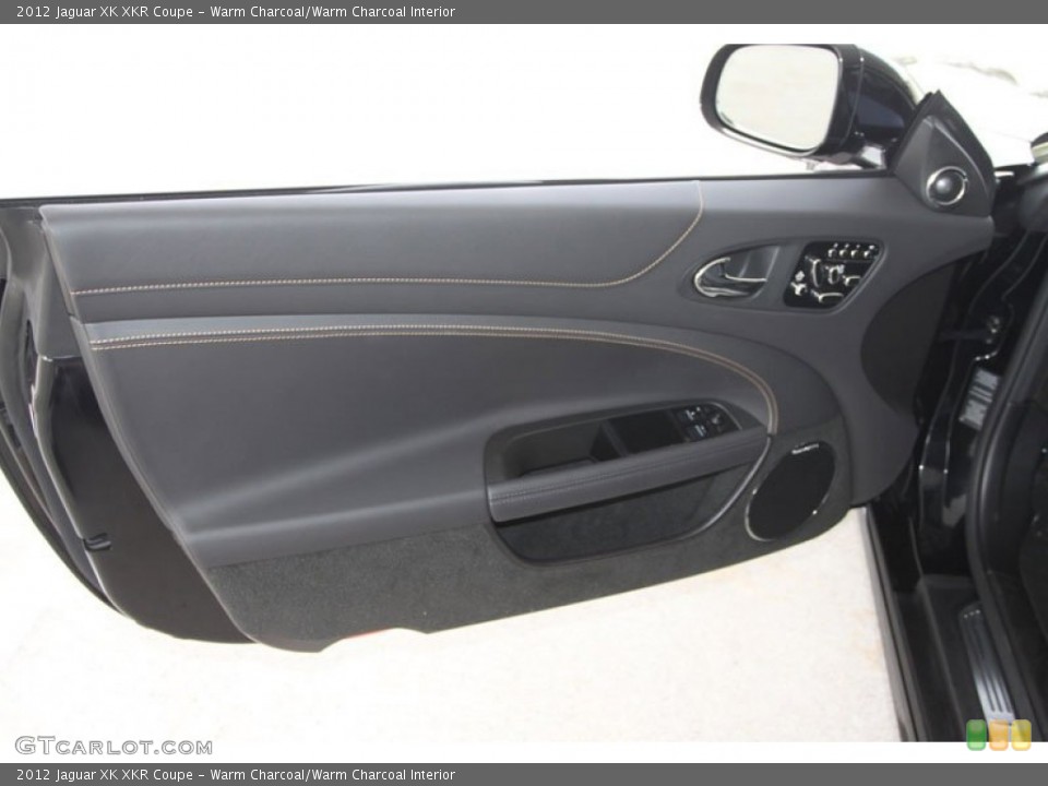 Warm Charcoal/Warm Charcoal Interior Door Panel for the 2012 Jaguar XK XKR Coupe #56563425