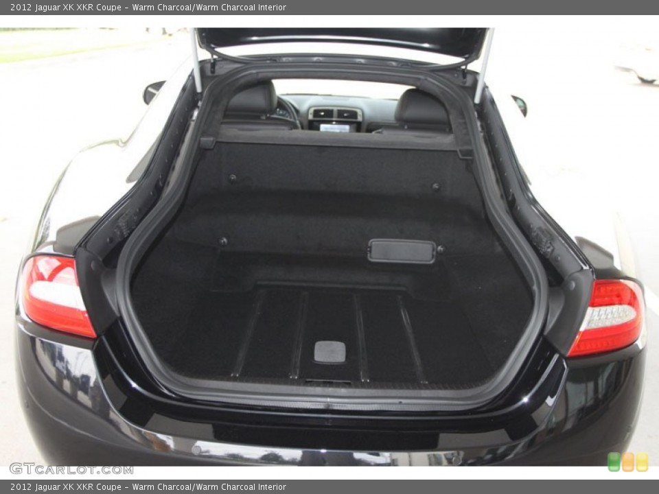 Warm Charcoal/Warm Charcoal Interior Trunk for the 2012 Jaguar XK XKR Coupe #56563443