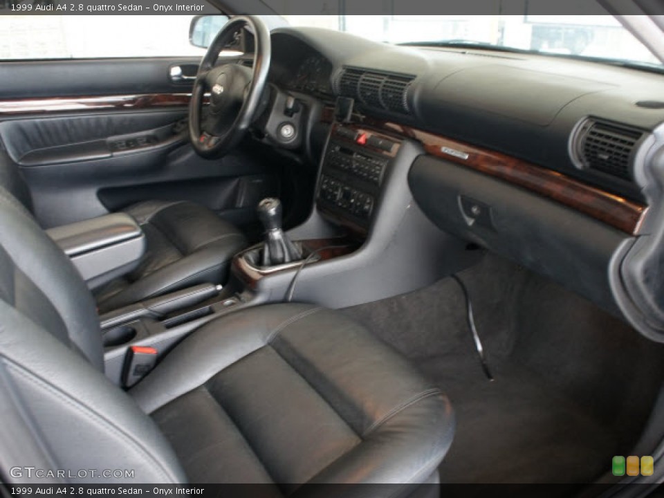 Onyx Interior Dashboard for the 1999 Audi A4 2.8 quattro Sedan #56565558