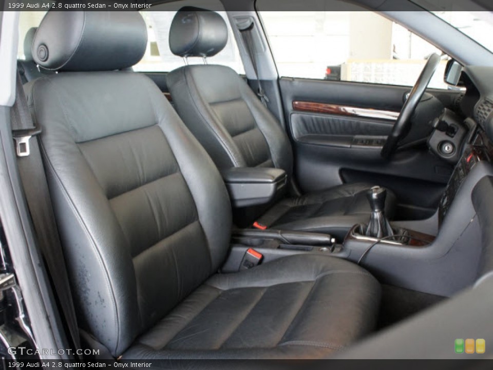 Onyx Interior Photo for the 1999 Audi A4 2.8 quattro Sedan #56565576