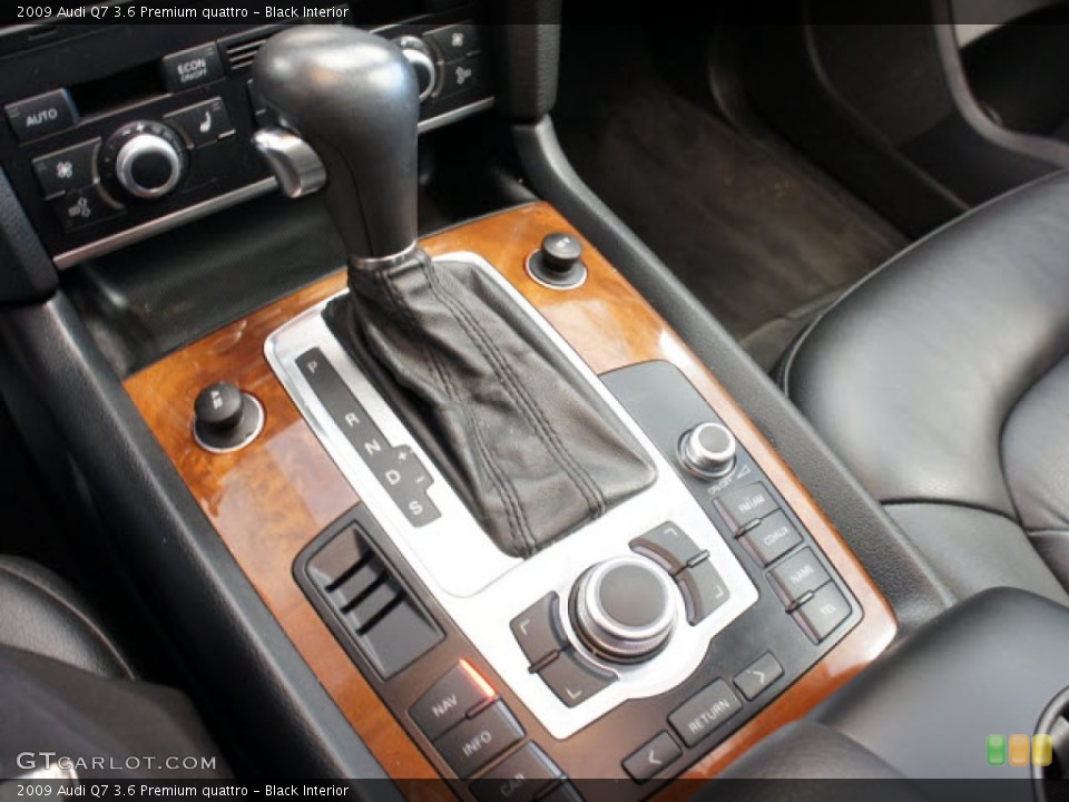 Black Interior Transmission for the 2009 Audi Q7 3.6 Premium quattro #56566104