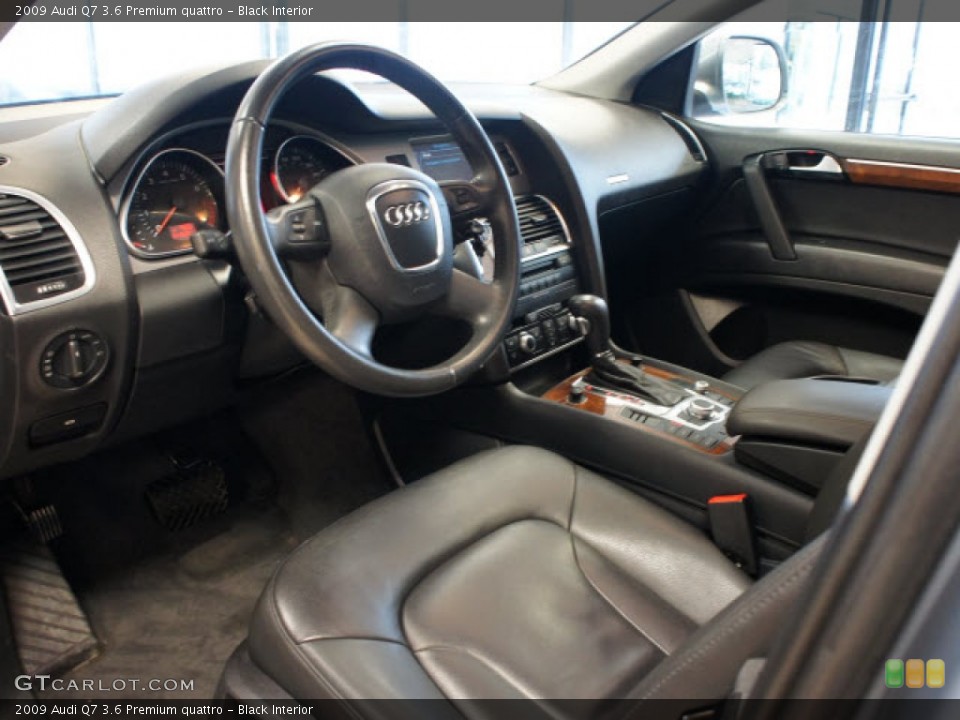 Black Interior Photo for the 2009 Audi Q7 3.6 Premium quattro #56566194