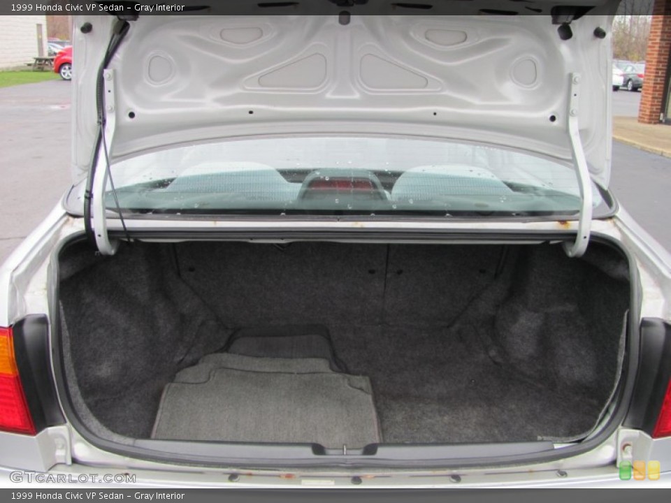 Gray Interior Trunk for the 1999 Honda Civic VP Sedan #56566809
