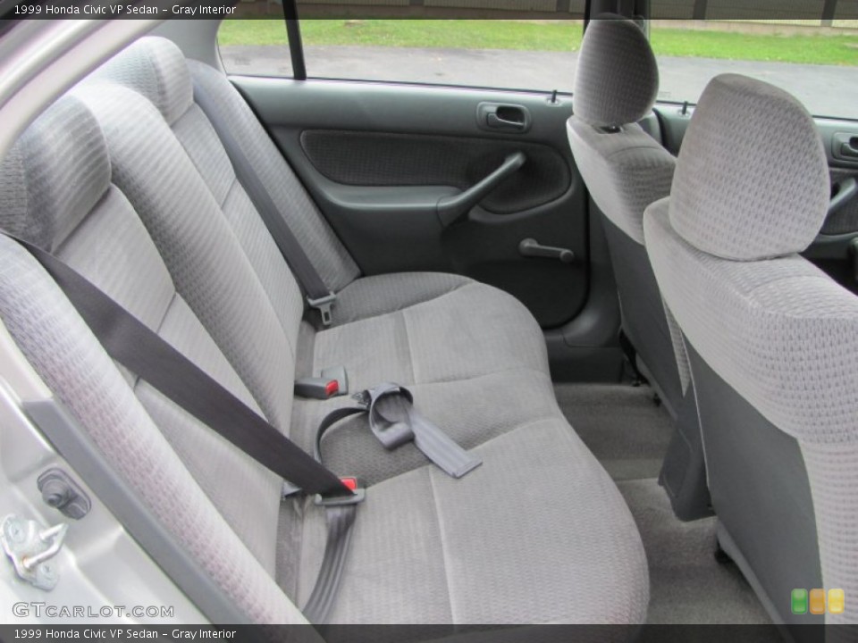 Gray Interior Photo for the 1999 Honda Civic VP Sedan #56566836