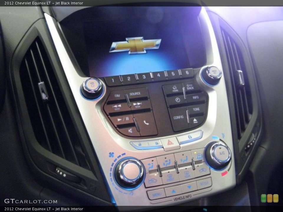 Jet Black Interior Controls for the 2012 Chevrolet Equinox LT #56568620
