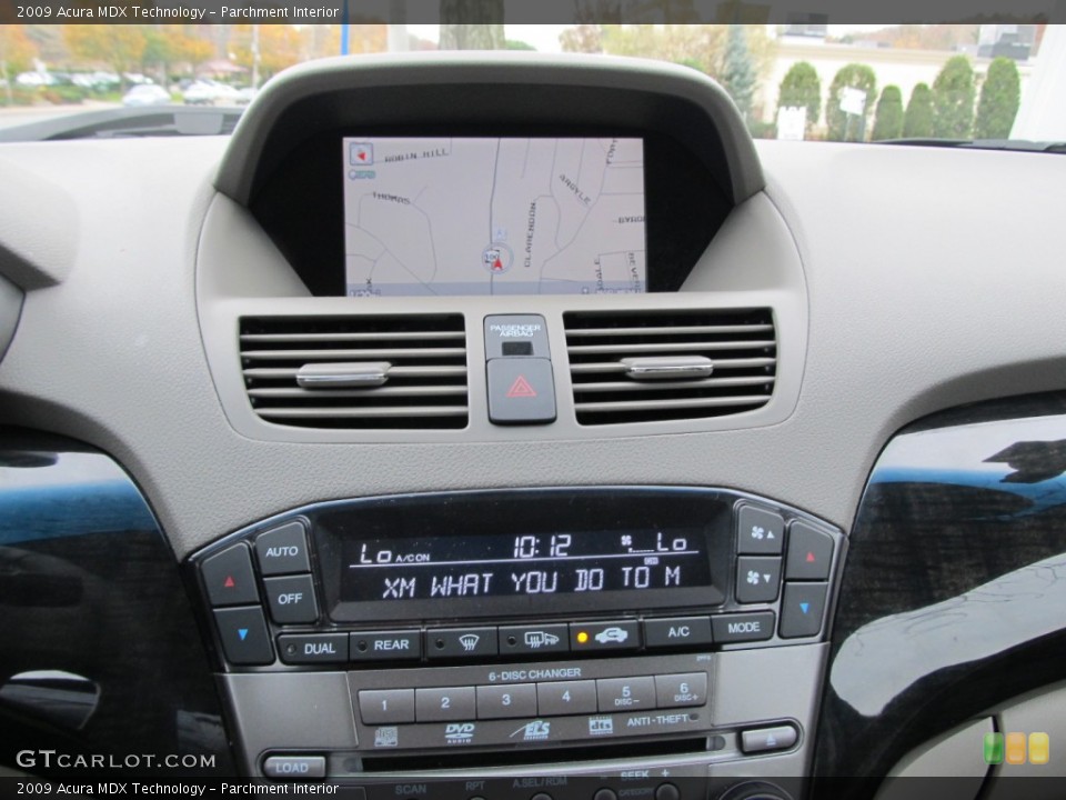 Parchment Interior Navigation for the 2009 Acura MDX Technology #56571792