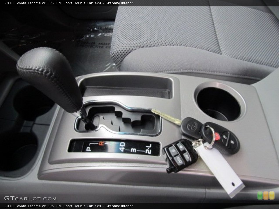 Graphite Interior Transmission for the 2010 Toyota Tacoma V6 SR5 TRD Sport Double Cab 4x4 #56572095
