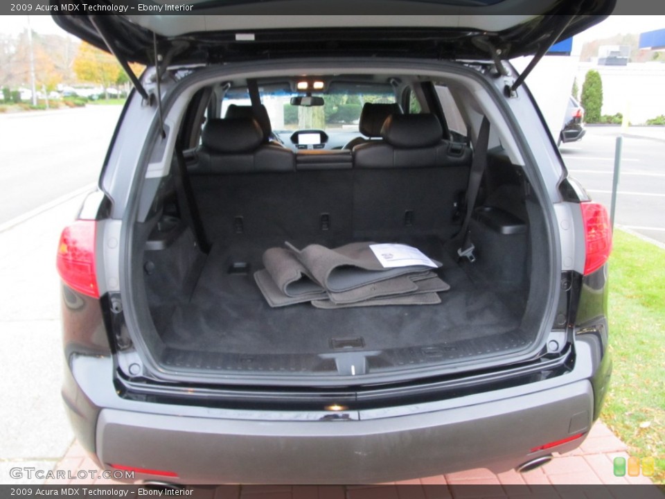 Ebony Interior Trunk for the 2009 Acura MDX Technology #56572788
