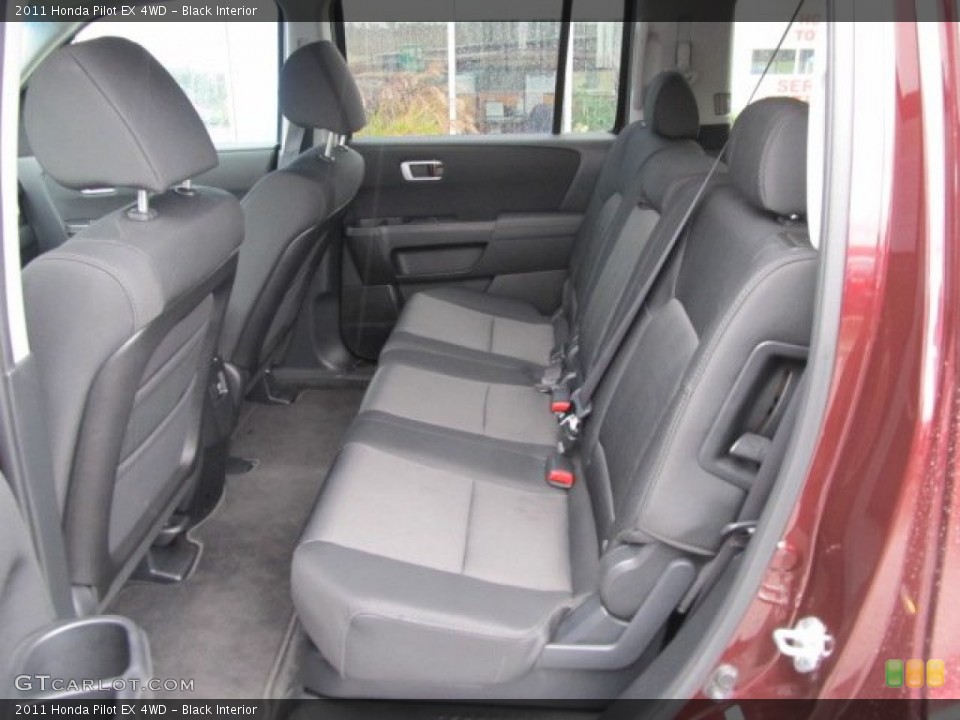 Black Interior Photo for the 2011 Honda Pilot EX 4WD #56573181