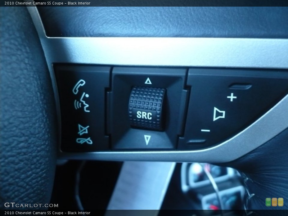 Black Interior Controls for the 2010 Chevrolet Camaro SS Coupe #56573937