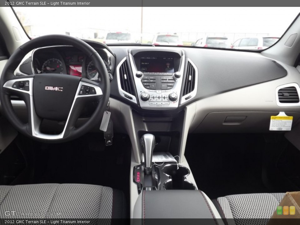 Light Titanium Interior Dashboard for the 2012 GMC Terrain SLE #56573952